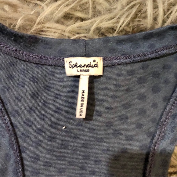 Splendid Dotted Tank💙🤍 - Picture 2 of 3